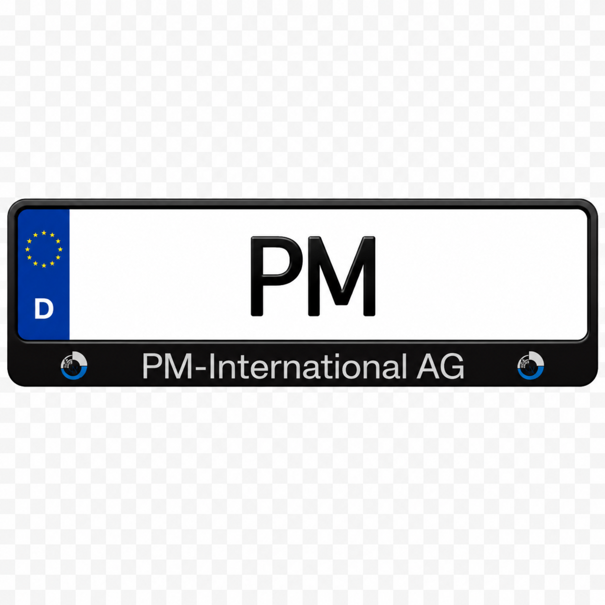 PM license Plate