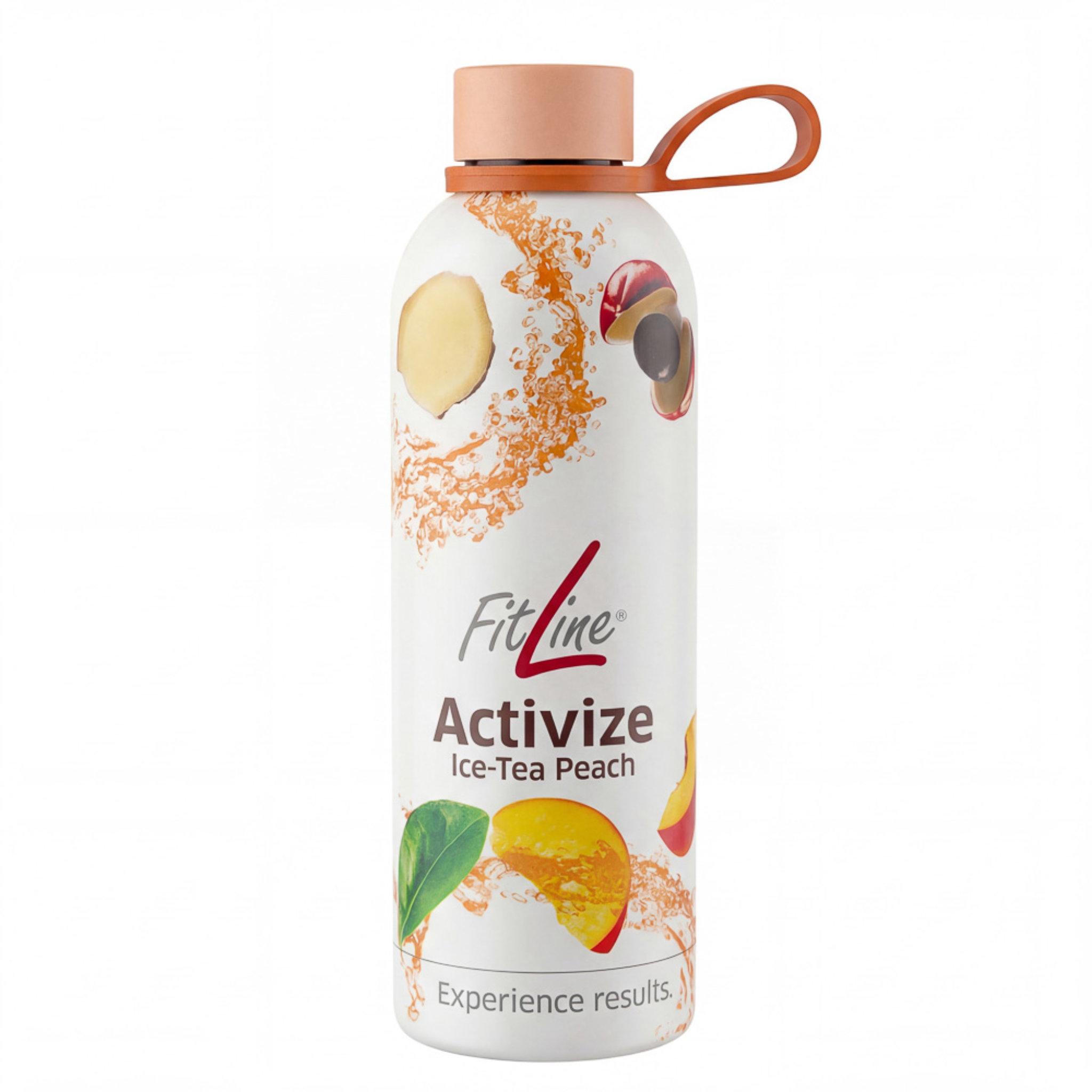 Bouteilles à fruits FitLine - Pêche  