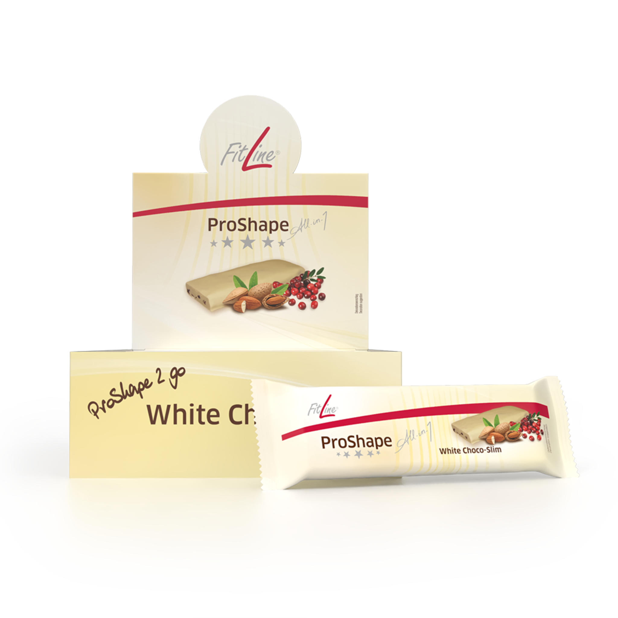 ProShape2go White Choco Slim Riegel 