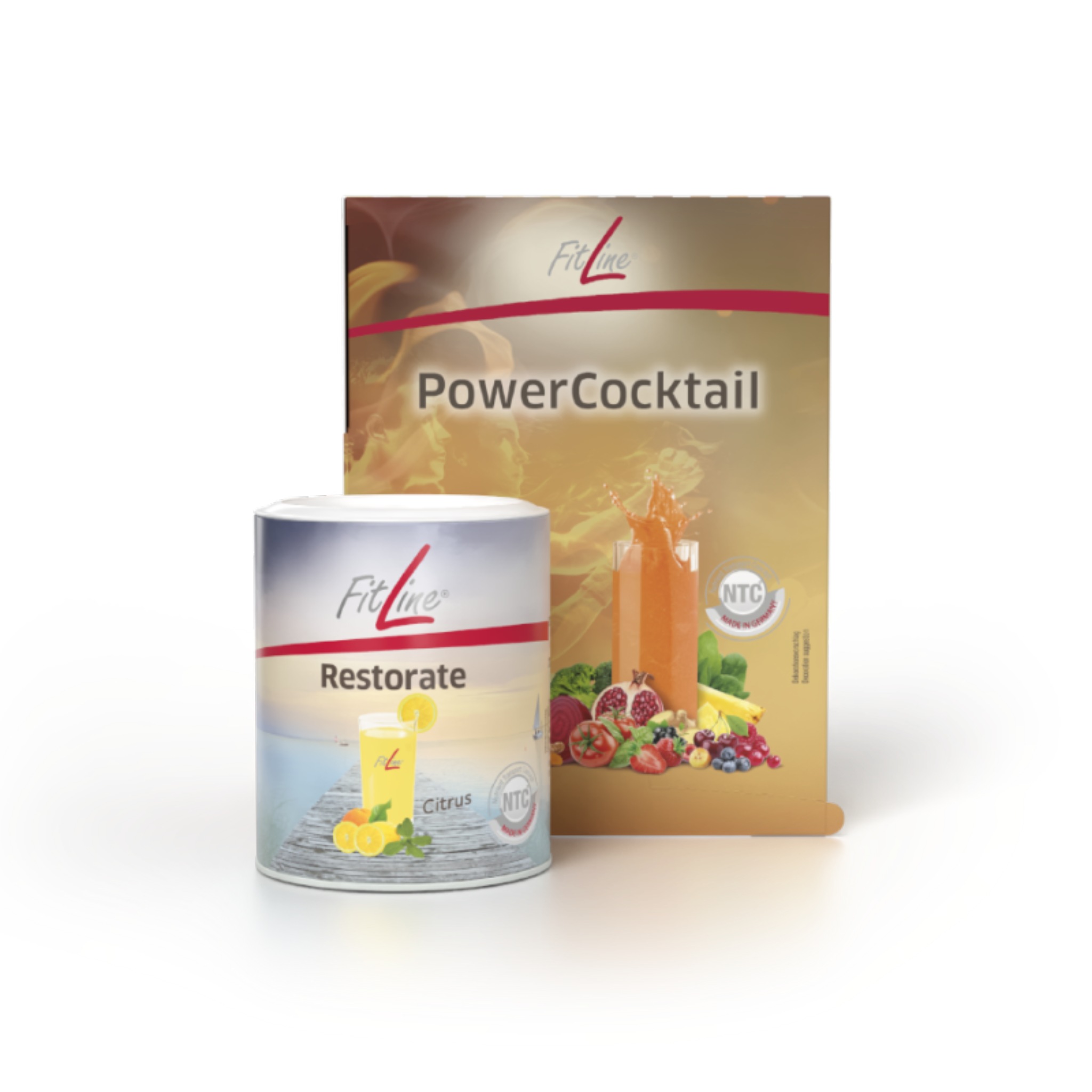 FitLine Optimaalisetti (PowerCocktail & Restorate Sitrus purkki)
