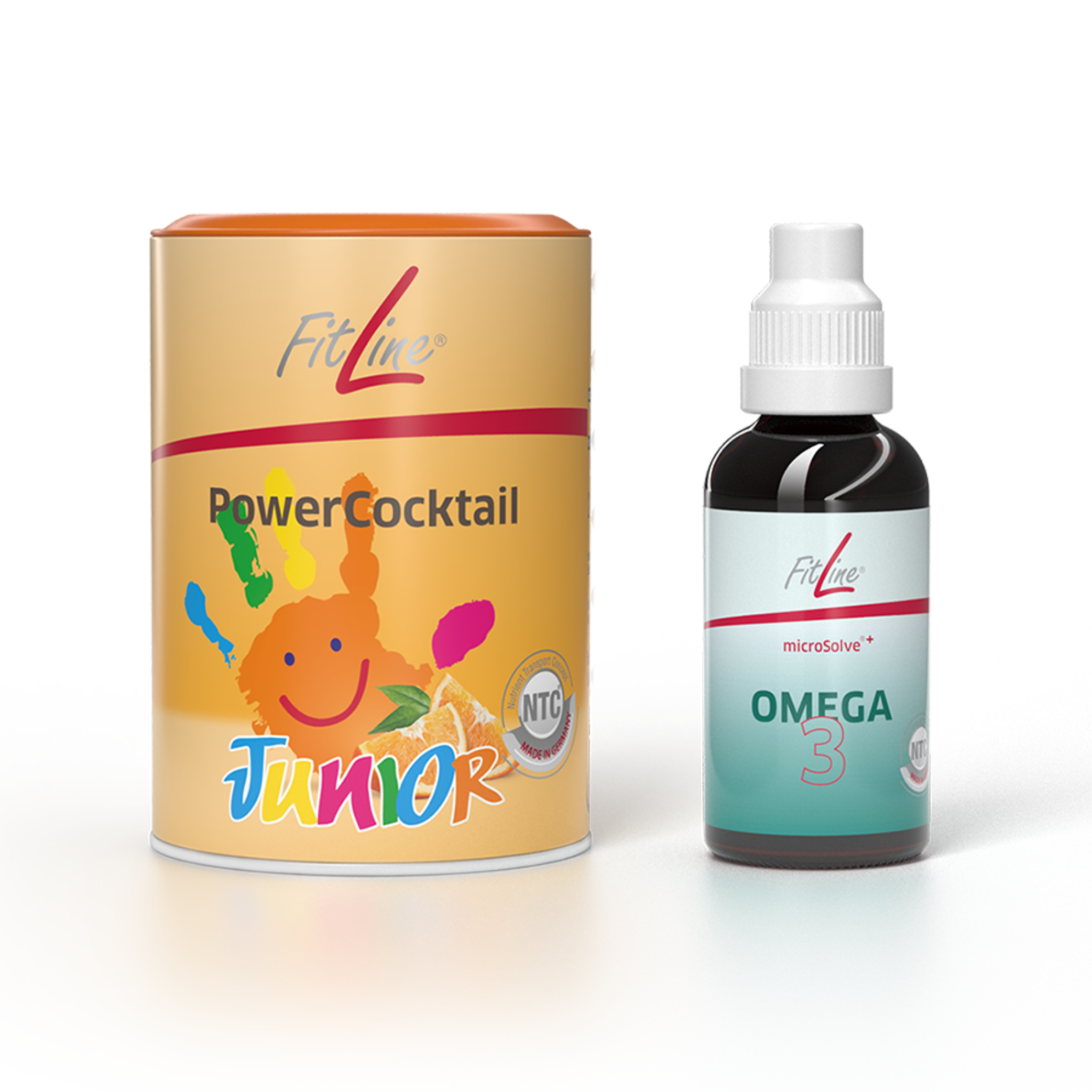 PowerCocktail Junior + microSolve Omega 3
