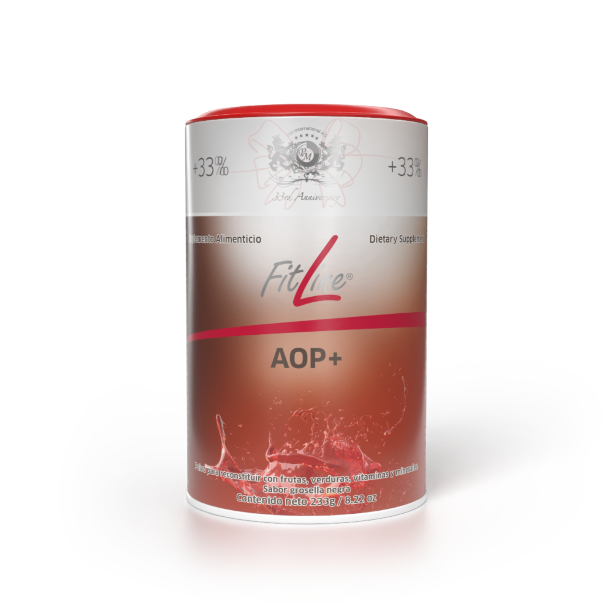 AOP+ +33%
