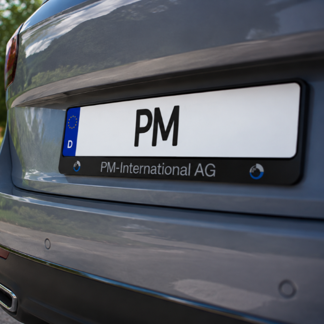PM KFZ-Kennzeichenhalter
