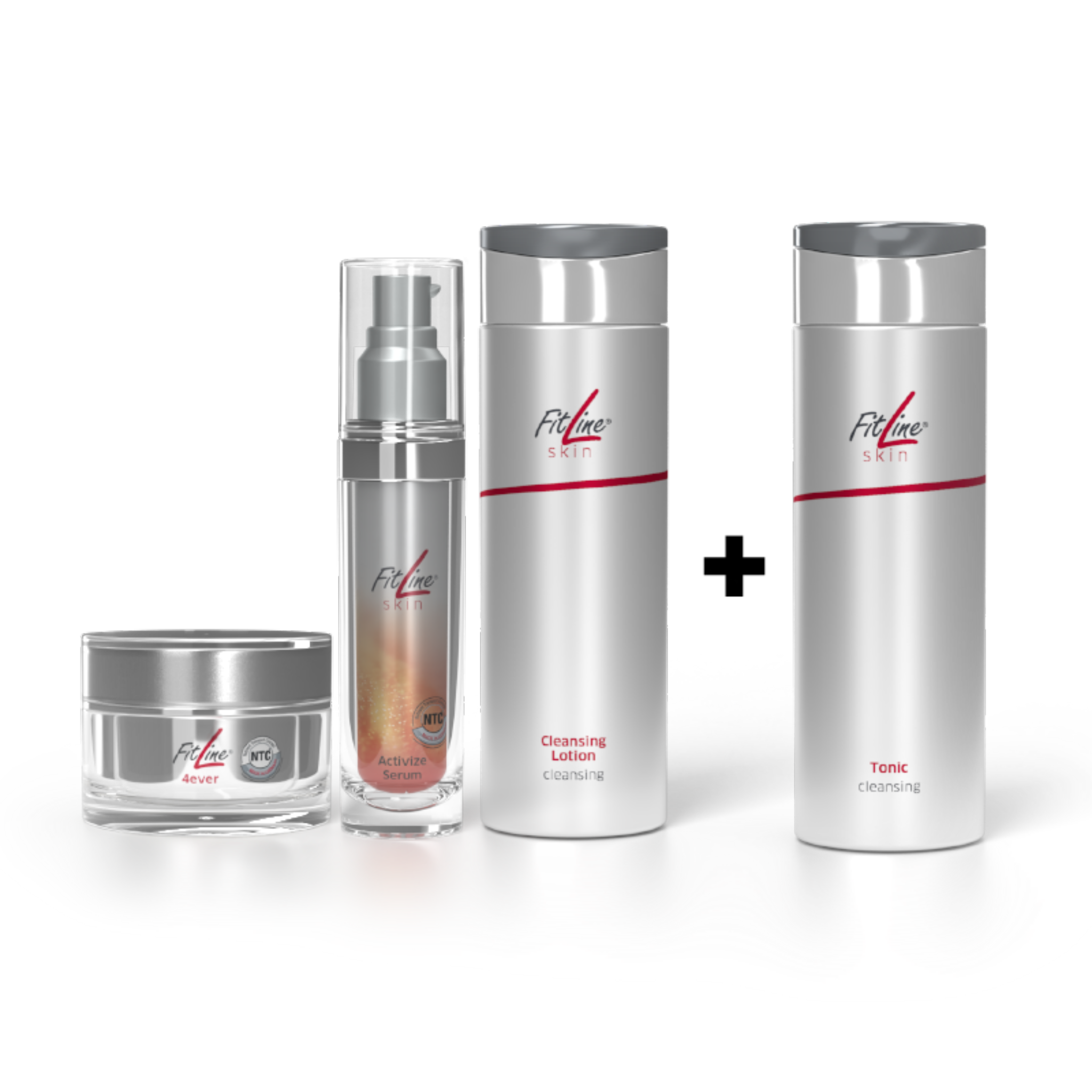Badkamerset (Activize Serum + 4ever + Reinigingslotion + Cleansing Tonic gratis)